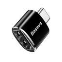 Baseus USB na USB Type-C adapter 2.4A (crni)