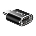 Baseus USB na USB Type-C adapter 2.4A (crni)