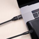 Baseus USB na USB Type-C adapter 2.4A (crni)