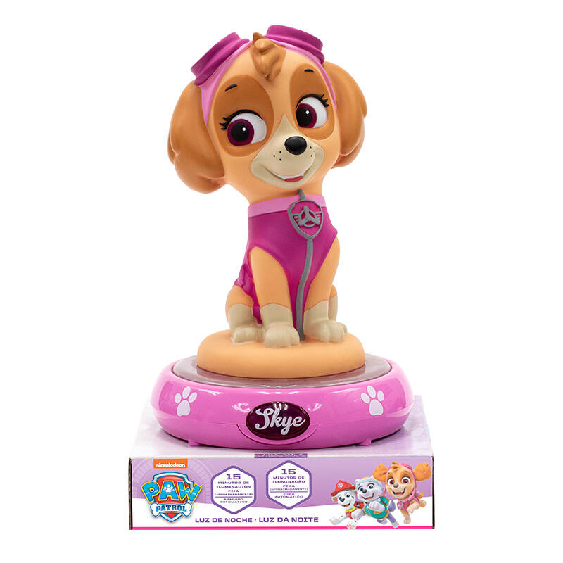 Noćna lampa 3D Skye figurica Paw Patrol KiDS Licenciranje