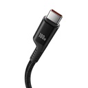 Kabel za brzo punjenje USB-C na USB-C Baseus Fish-Eye 100W, 1m (crni)