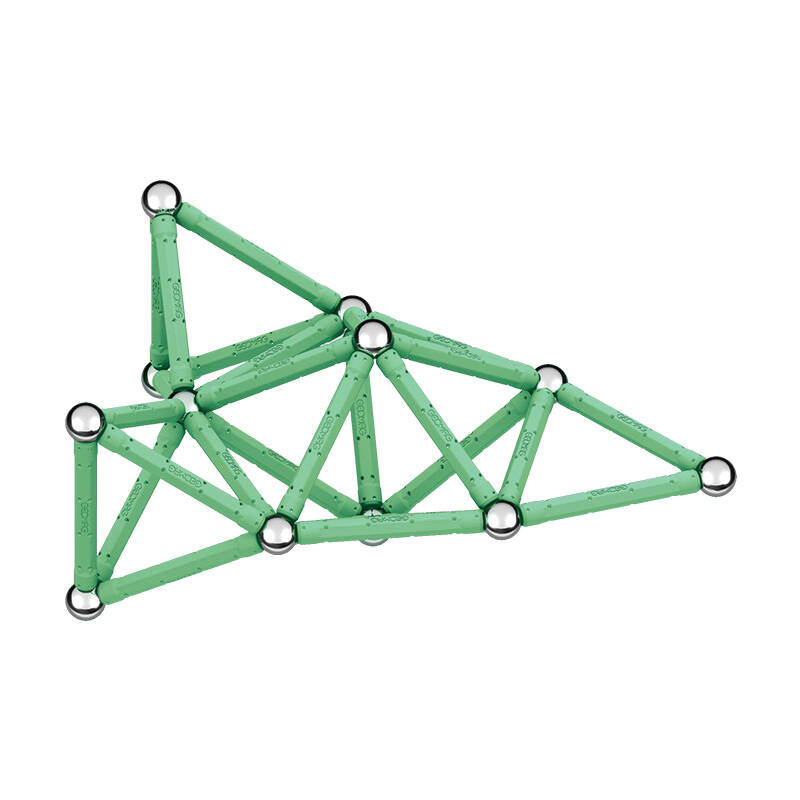 Sjajni reciklirani magnetski blokovi 60 komada GEOMAG GEO-338