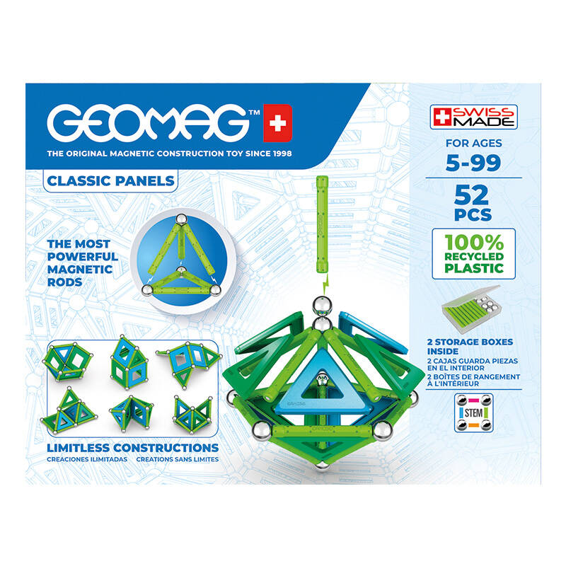 Klasični paneli reciklirani 52-dijelni GEOMAG GEO-471