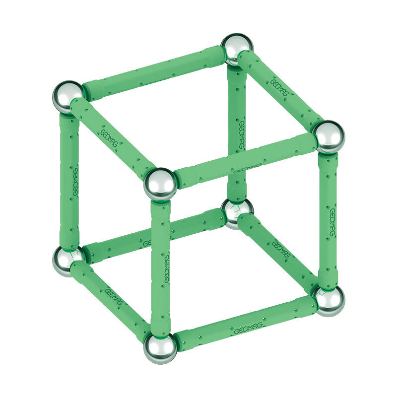 Sjajni reciklirani magnetski blokovi 25 komada GEOMAG GEO-328