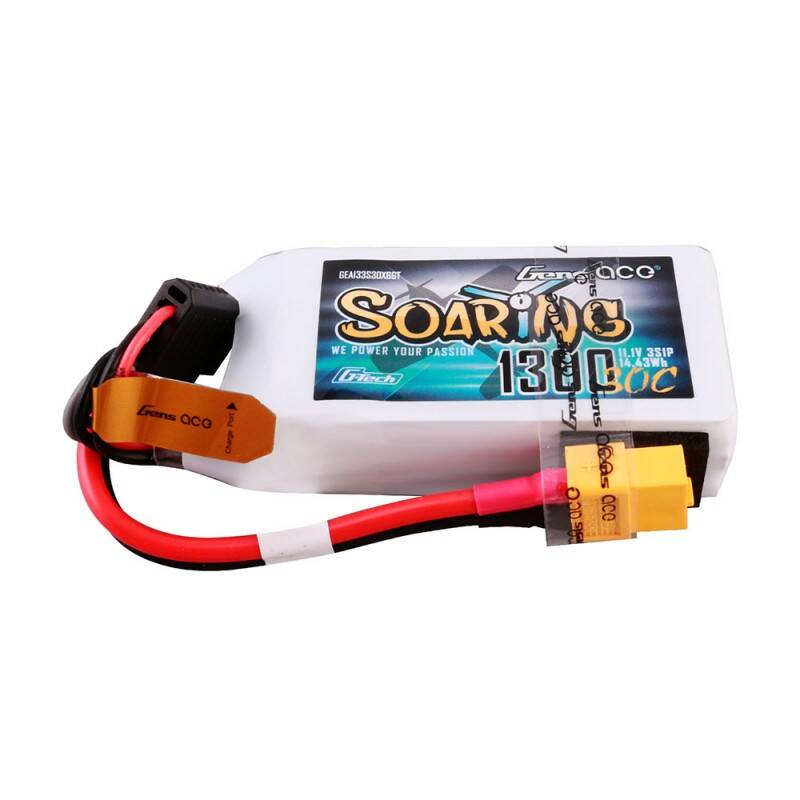 Gens ace G-Tech Soaring 1300mAh 11.1V 30C 3S1P Lipo baterija