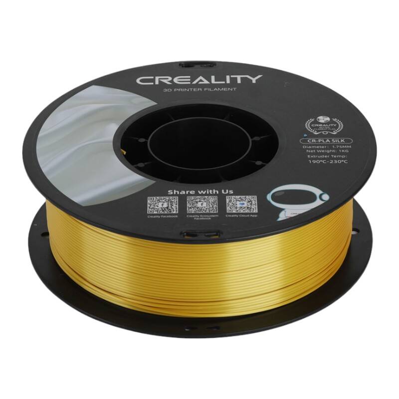 CR-Silk PLA Filament Creality (zlato)