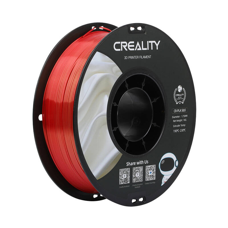 CR-Silk PLA Filament Creality (zlatno-crvena)