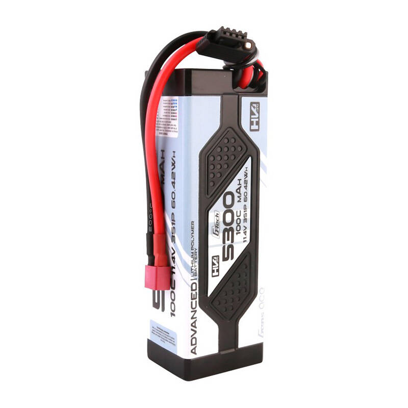 Gens ace Advanced G-Tech 5300mAh 11.4V 3S1P 100C HV auto Lipo baterija Hardcase s Deans utikačem