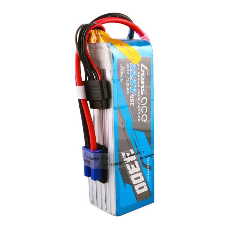 Gens ace G-Tech 3300mAh 22.2V 45C 6S1P Lipo baterija s EC5 utikačem