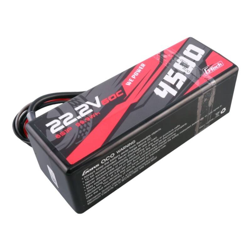 Gens ace G-Tech 4500mAh 6S1P 22.2V 60C HardCase RC auto Lipo baterija 14#