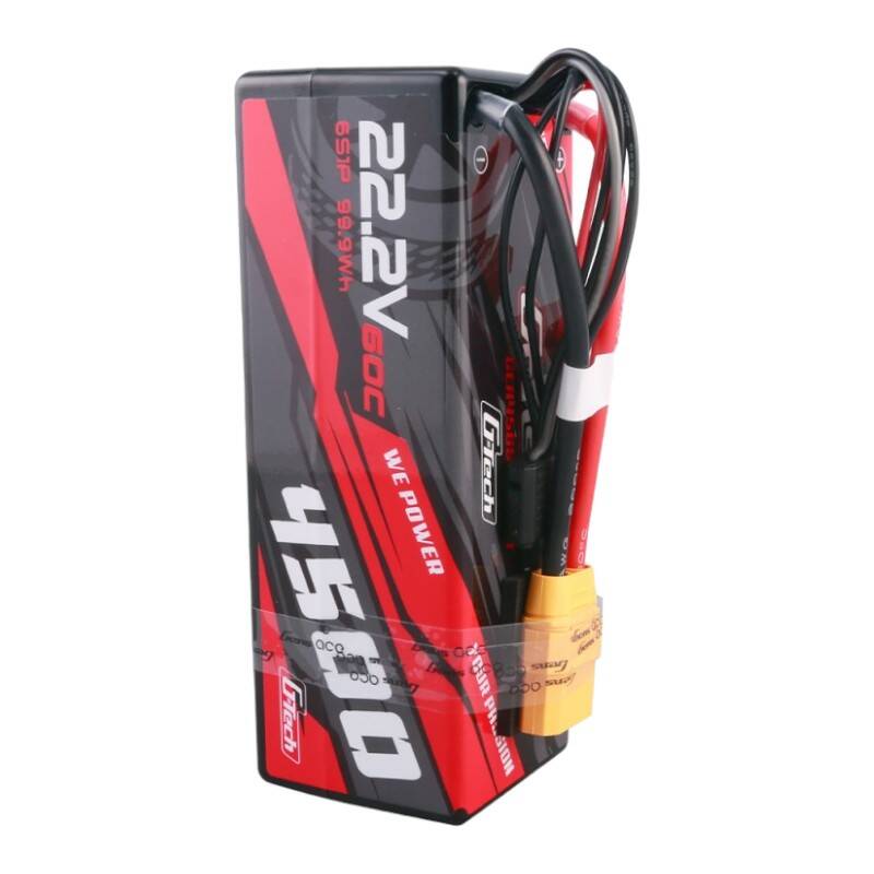 Gens ace G-Tech 4500mAh 6S1P 22.2V 60C HardCase RC auto Lipo baterija 14#