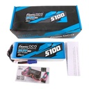 Gens ace G-Tech 5100 mAh 80C 22,2 V 6S1P Lipo baterija s EC5 utikačem