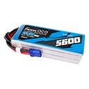 Gens ace G-Tech 5600 mAh 80C 22,2 V 6S1P Lipo baterija s EC5 utikačem