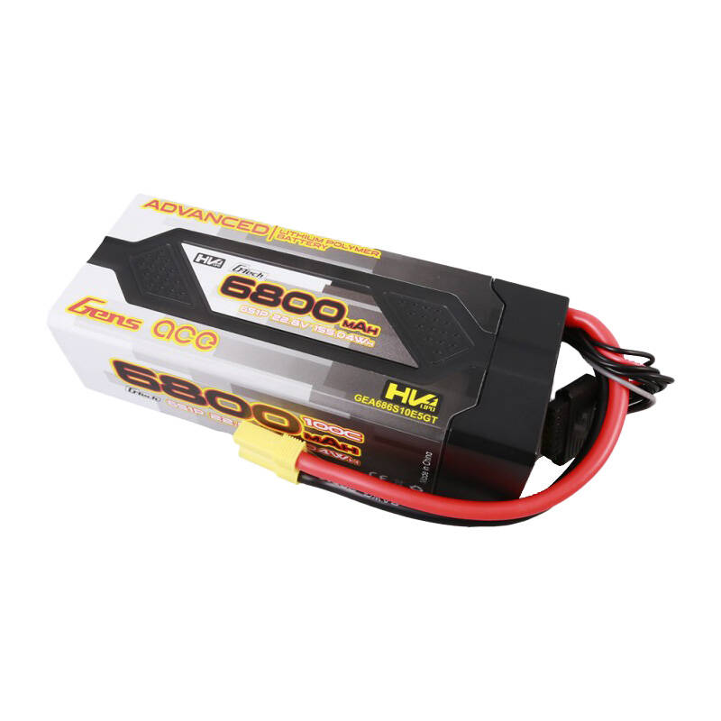 Gens ace G-Tech Advanced 6800mAh 22.8V 100C 6S1P HardCase 61#Lipo baterija s EC5