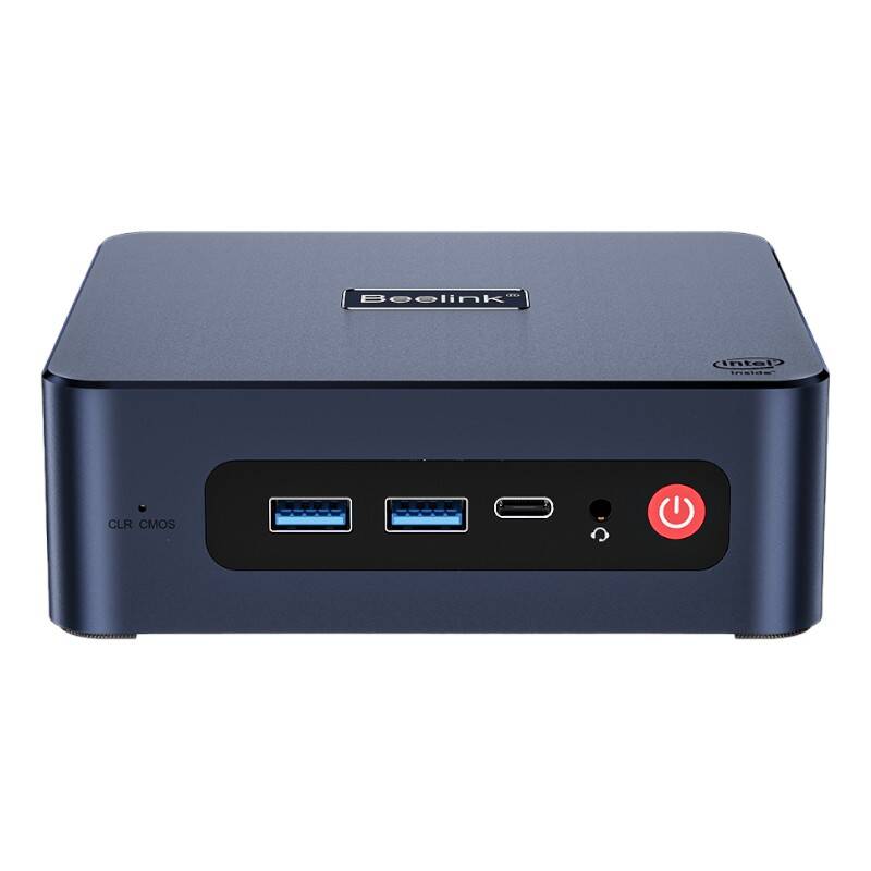 MINI PC Beelink U59 PRO Intel Celeron - N5105 16GB RAM + 500GB plava