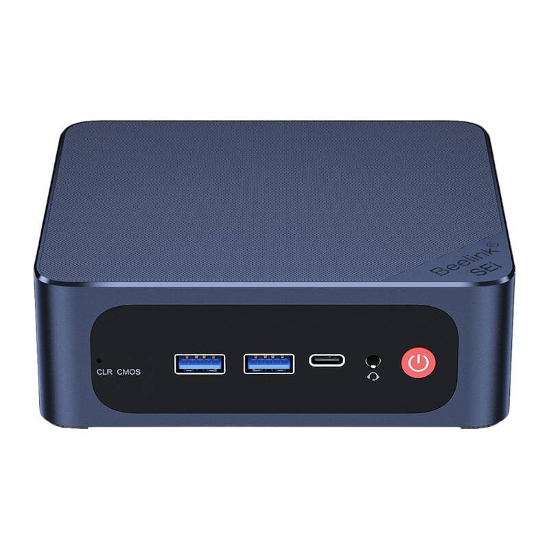 MINI PC Beelink SEi12 Intel Corei5 - 12450H 16GB RAM + 500GB plava