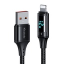 Digitalni zaslon USB na Lightning podatkovni kabel Mcdodo CA-1060, 1,2 m