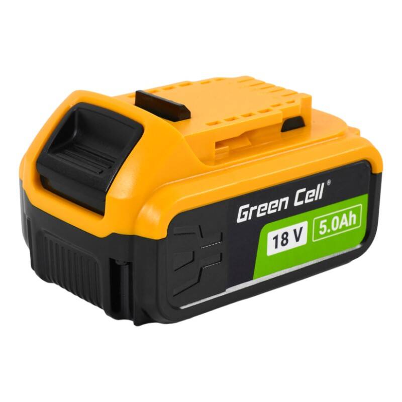 Baterija za električne alate Green Cell PTDW18V5, DeWalt XR 18V ​​5Ah DCB184