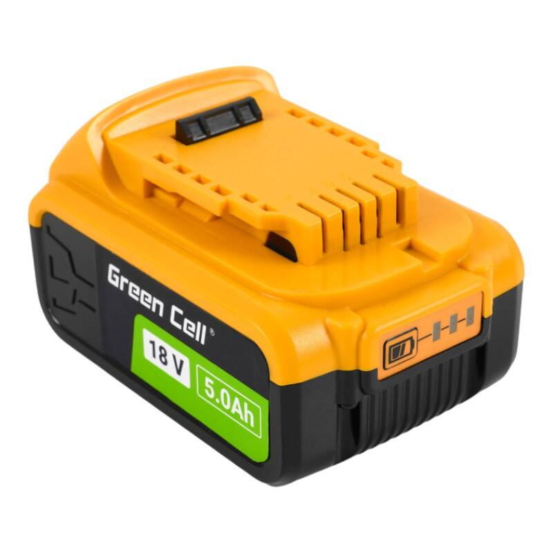 Baterija za električne alate Green Cell PTDW18V5, DeWalt XR 18V ​​5Ah DCB184