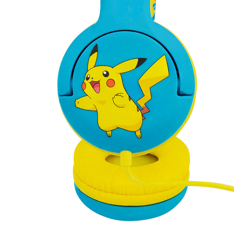 Žičane slušalice za djecu OTL Pokemon Pikachu (plavo-žute)