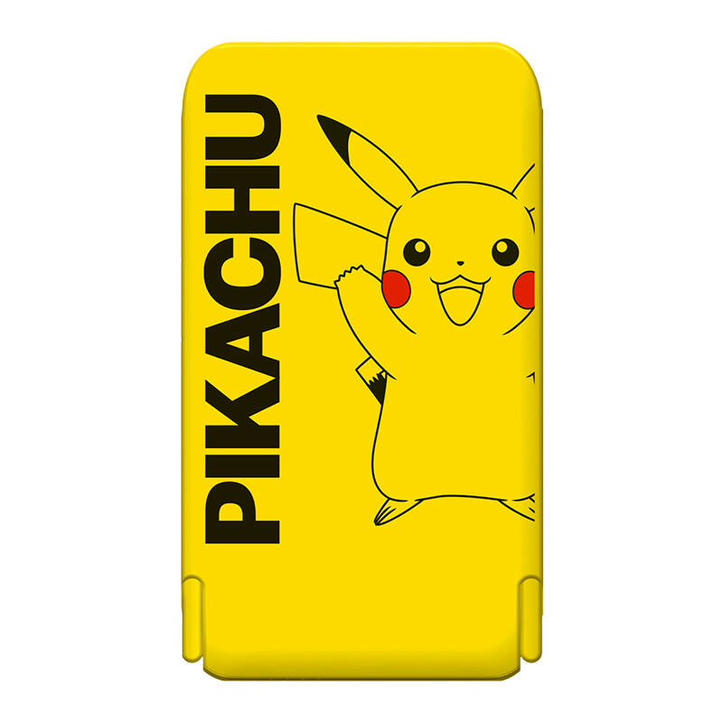 Magnetni powerbank OTL 5000 mAh, USB-C 15W, Pokemon Pikatchu sa postoljem (žuto)