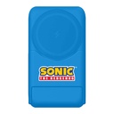 Magnetni powerbank OTL 5000 mAh, USB-C 15W, Sonic The Hedgehoh sa postoljem (plavi)