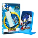 Magnetni powerbank OTL 5000 mAh, USB-C 15W, Sonic The Hedgehoh sa postoljem (plavi)