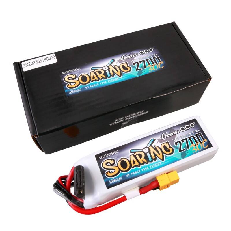 Gens ace G-Tech ogromna 2700mAh 11.1V 30C 3S1P LiPo baterija