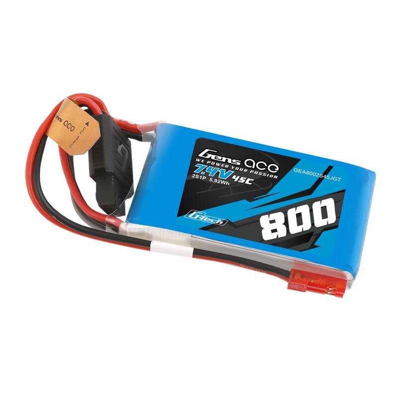 Gens ace G-Tech Lipo 800mah 7,4V 45C 2S1P Lipo baterija