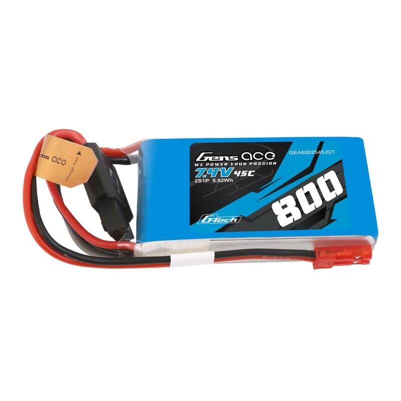 Gens ace G-Tech Lipo 800mah 7,4V 45C 2S1P Lipo baterija