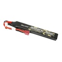 Gens ace 25C 1500mAh 2S1P 7.4V Nunchuck 2X Airsoft Gun Lipo baterija s T utikačem