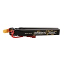 Gens ace 25C 1500mAh 3S1P 11.1V Nunchuck 2X Airsoft Gun Lipo baterija s T utikačem