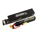 Gens ace 25C 1500mAh 3S1P 11.1V Nunchuck 3X Airsoft Gun Lipo baterija s mini Tamiya utikačem