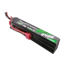 Gens ace 25C 2400mAh 3S2P 11.1V NUNCHUCK 3X Airsoft Gun Lipo baterija s Deans(T) utikačem