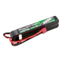 Gens ace 25C 3000 mAh 2S2P 7,4 V Saddle Airsoft Gun Lipo baterija s Mini Deans(T) utikačem