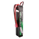 Gens ace 25C 3000 mAh 2S2P 7,4 V Saddle Airsoft Gun Lipo baterija s Mini Deans(T) utikačem