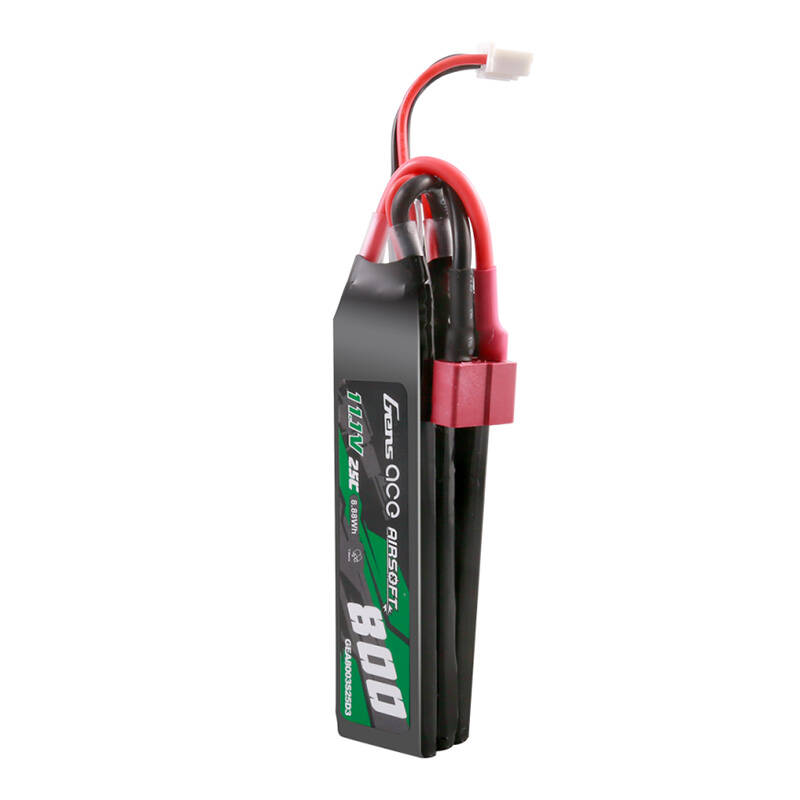 Gens ace 25C 800mAh 3S1P 11.1V NUNCHUCK 3X Airsoft Gun Lipo baterija s Deans(T) utikačem