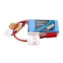 Gens ace 300mAh 7.4V 45C 2S1P Lipo baterija s JST-SYP utikačem