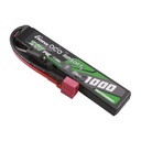 Gens ace G-Tech 25C 1000mAh 2S1P 7.4V Airsoft Gun Lipo baterija s T utikačem