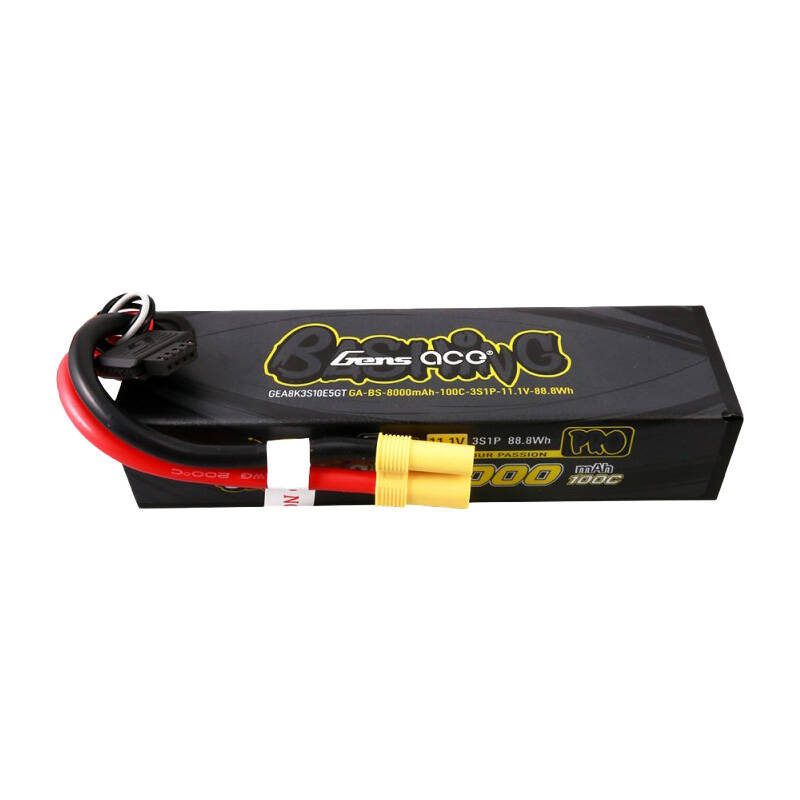 Gens ace G-Tech 8000mAh 11.1V 100C 3S1P Lipo baterija s EC5-Bashing serijom