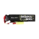 Gens Ace Lipo 800MAH 11.1V 25C 3S1P Airsoft Gun Lipo baterija s mini Tamiya utikačem