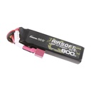 Gens Ace Lipo 800MAH 11.1V 25C 3S1P Airsoft Gun Lipo baterija s T (Dekan) utikačem