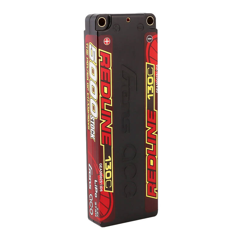 Gens ace Redline Series 5000mAh 7.4V 130C 2S1P HardCase 56# HV Lipo baterija