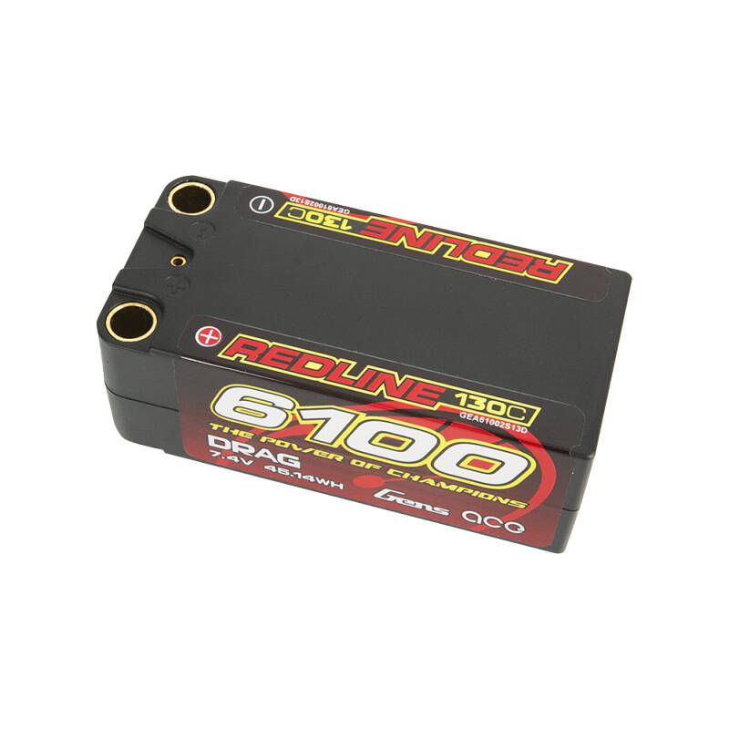 Gens ace Redline Series 6100mAh 7.4V 130C 2S2P HardCase 71# LiPo baterija