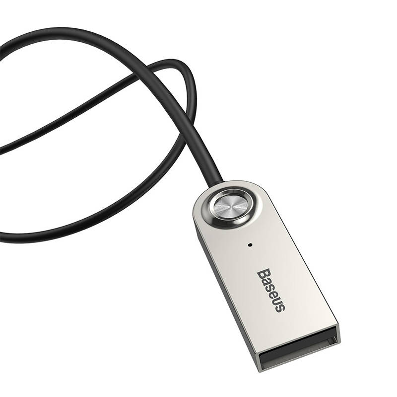 Baseus USB audio adapter Bluetooth 5.0, AUX - crni