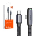 Kabel od 90 stupnjeva USB-C na USB-C Mcdodo CA-3360, 65 W, 1,2 m (crni)