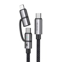 Mcdodo 2u1 kabel CA-0450 USB-C na USB-C + Lightning, 1,2 m