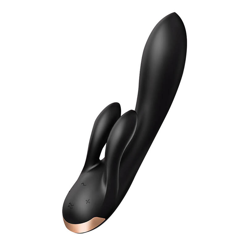 Aplikacija Wibrator-Double Flex Satisfyer Connect (crna)