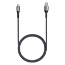 USB-A 3.1 na USB-C Kabel za brzo punjenje Lention CB-ACE-6A1M, 6A, 10Gbps, 0,5m (crni)