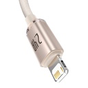 Baseus Crystal Shine USB kabel za iP, 2.4A, 1.2m (ružičasti)